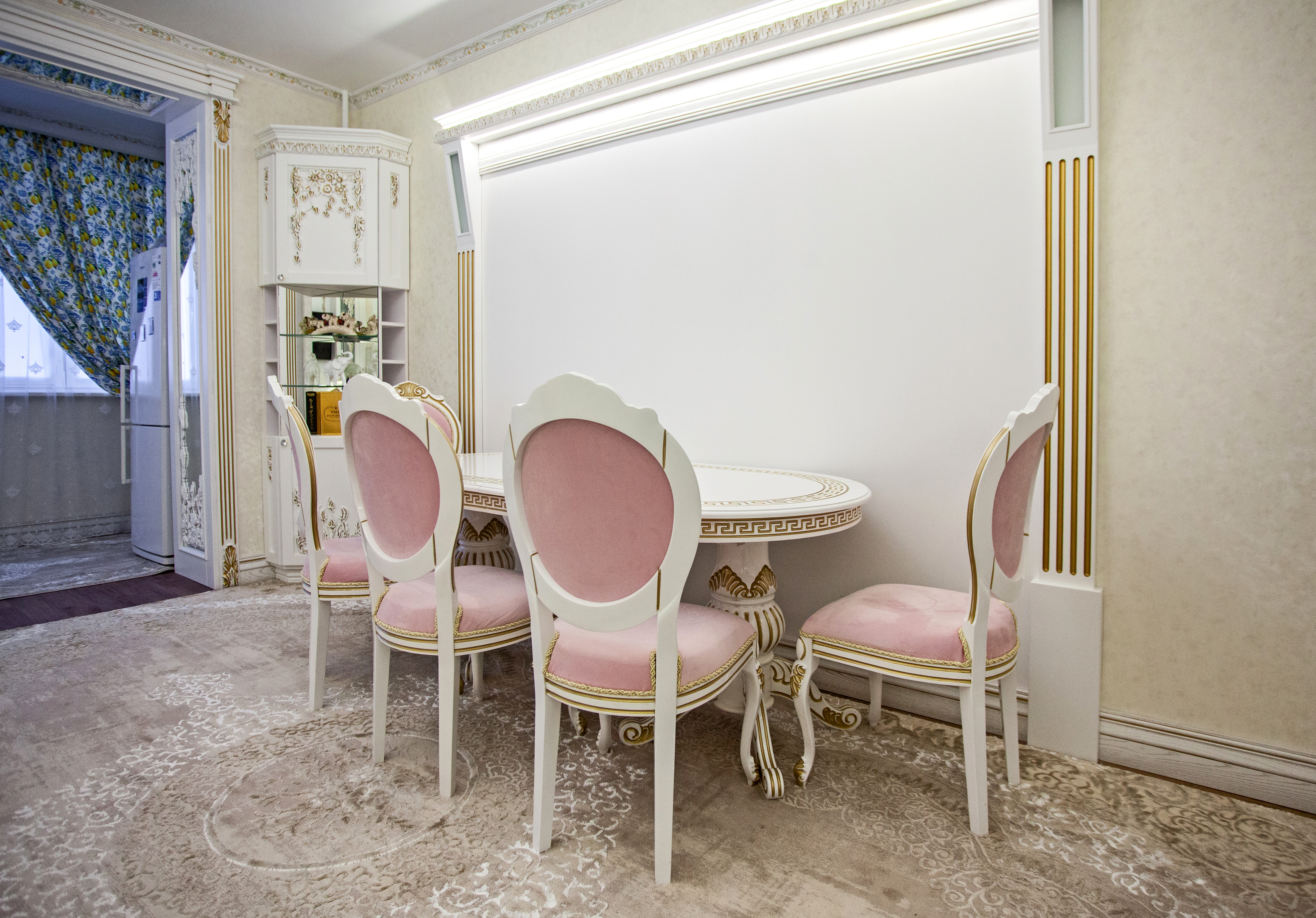 Beech Wood Dining Set