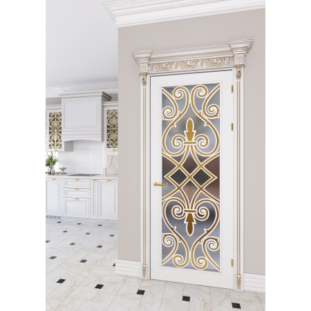 Межкомнатные двери из массива дерева Art Deco 1