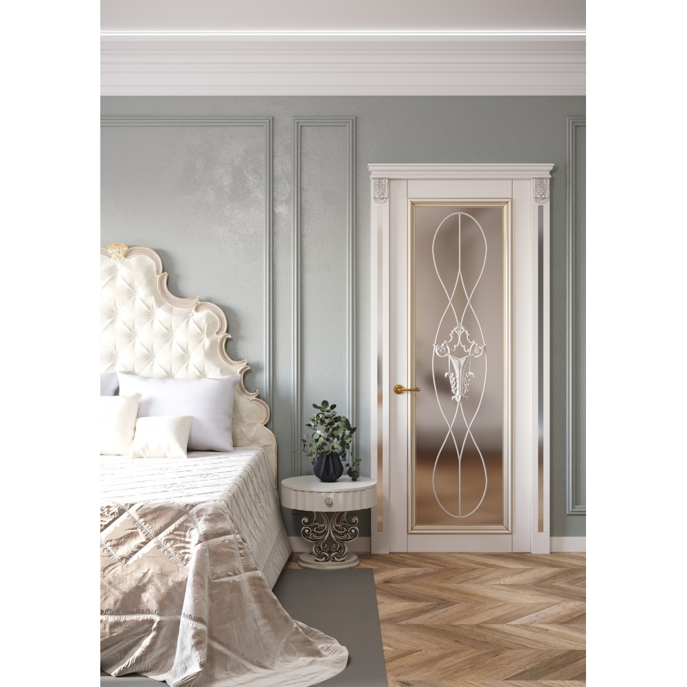 Межкомнатная дверь из массива дерева Palladio 1