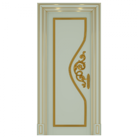 Solid wood interior doors Art Deco 1