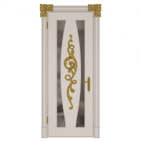 Solid wood interior doors Art Deco 2