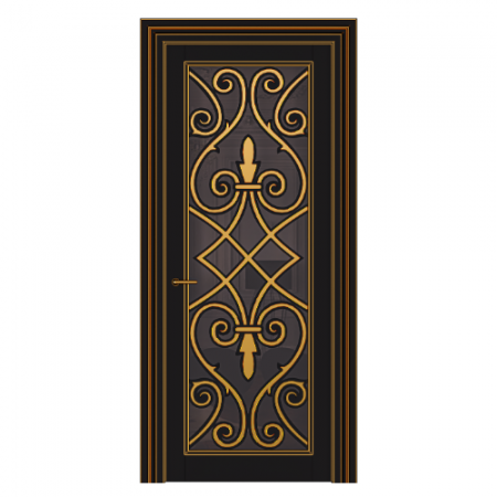 Межкомнатные двери из массива дерева Art Deco 2