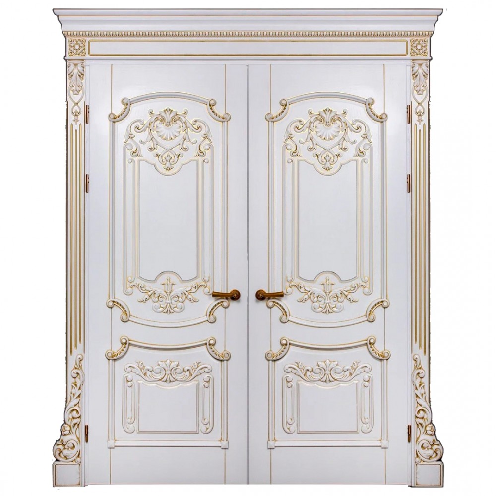 Interior doors made of solid wood Barocco 1