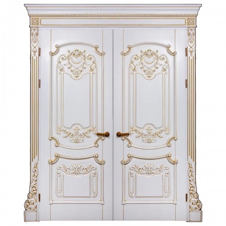 Interior doors made of solid wood Barocco 1