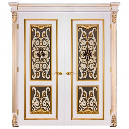 Interior doors made of solid wood Bourbon
