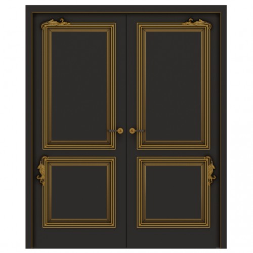 Межкомнатные двери подвесные из массива дерева Elegante 1
