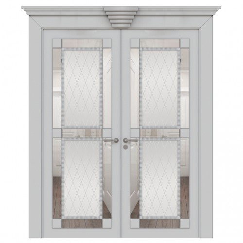 Interior sliding doors made of solid wood Firenze 1
