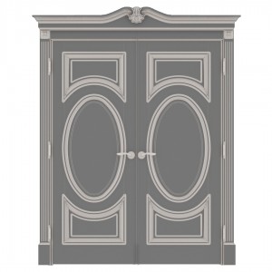 Interior sliding doors made of solid wood Impero 3