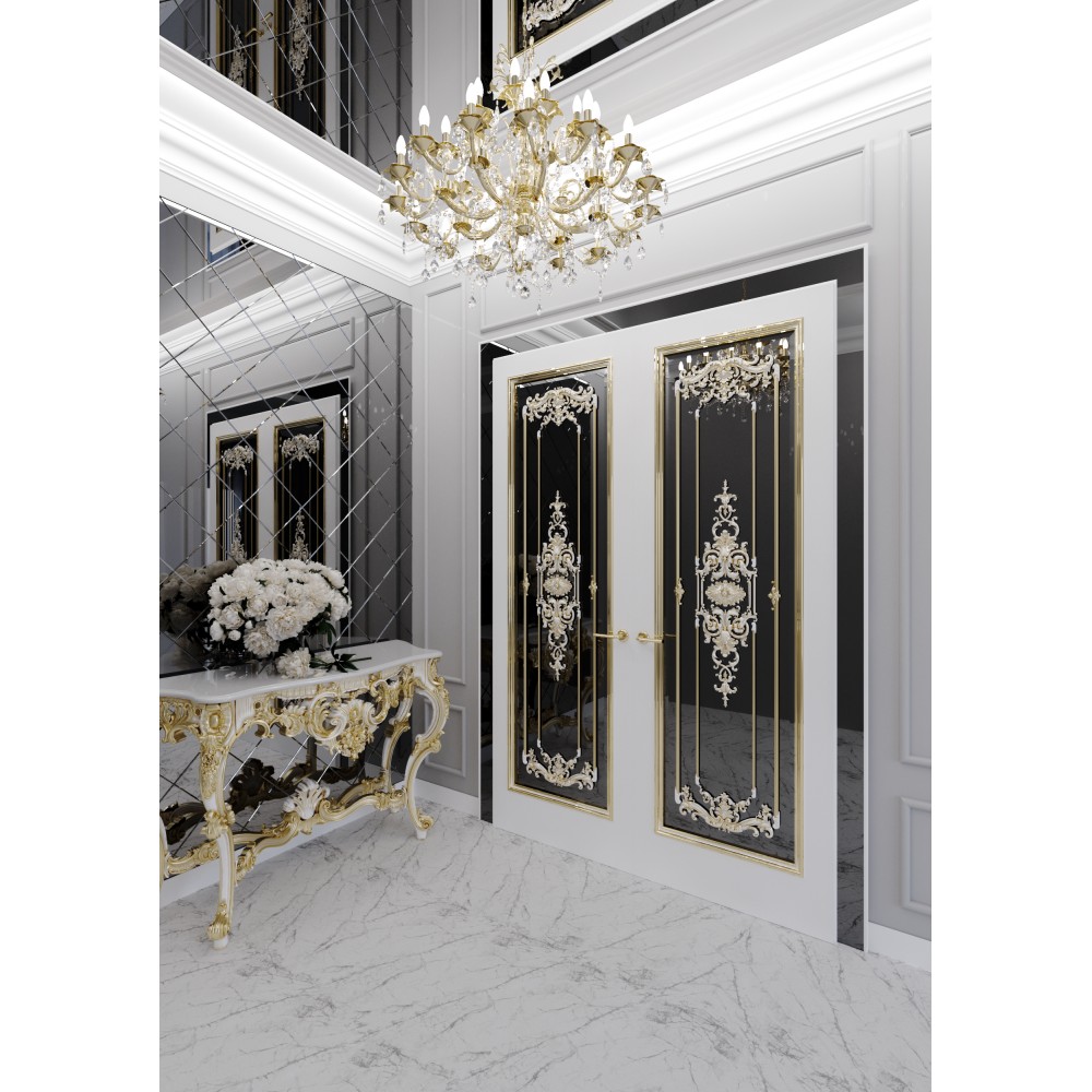 Interior doors made of solid wood Arte 1