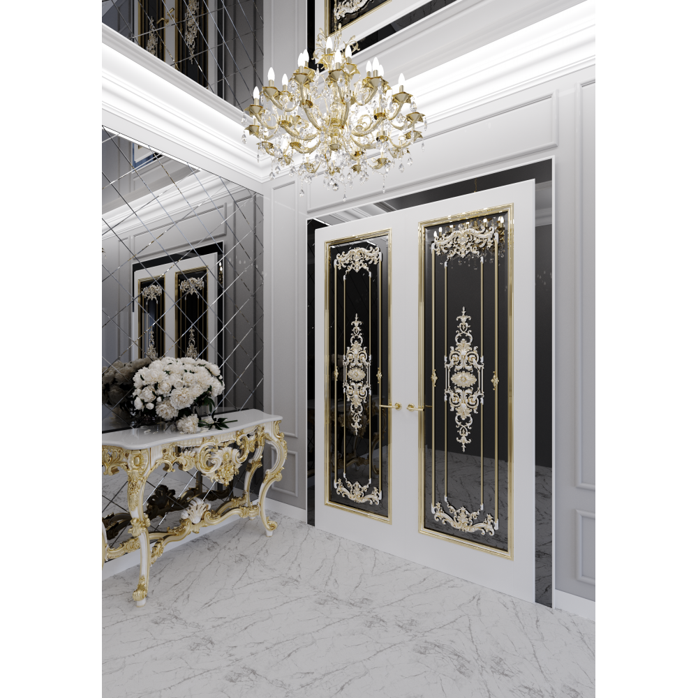 Interior doors made of solid wood Arte 1