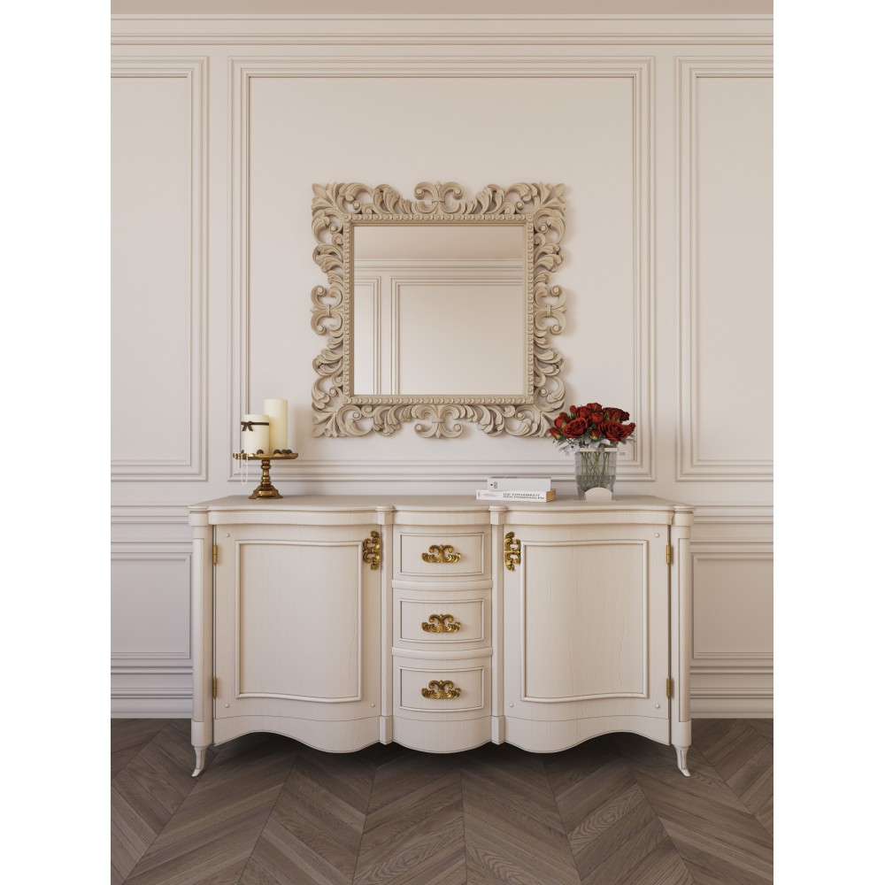 Интерьерное настенное зеркало Classic 90*90 см