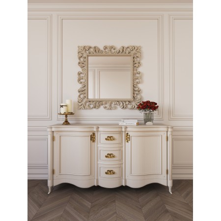 Интерьерное настенное зеркало Classic 90*90 см