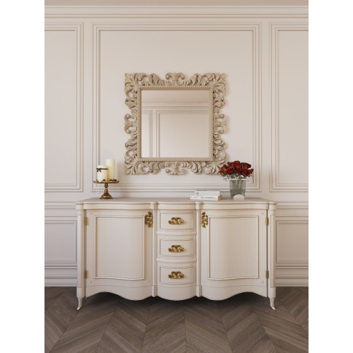 Интерьерное настенное зеркало Classic 90*90 см