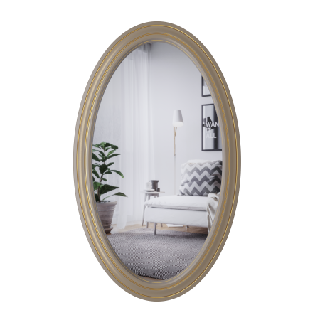 Зеркало настенное овальное Ellipse 60*140 см