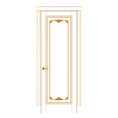 Interior solid wood doors Calin 1