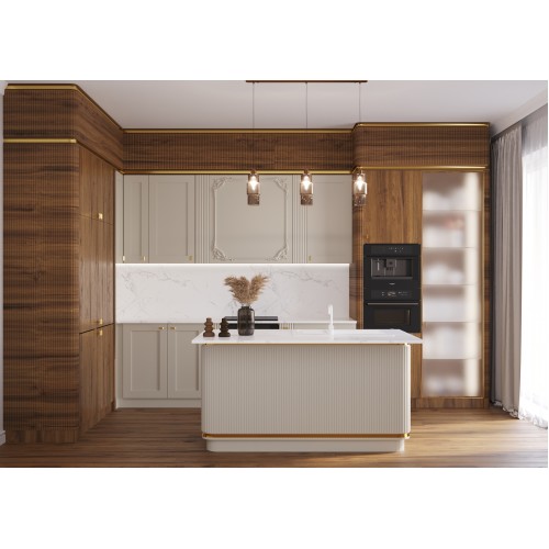 Kitchen made of solid wood Loft New