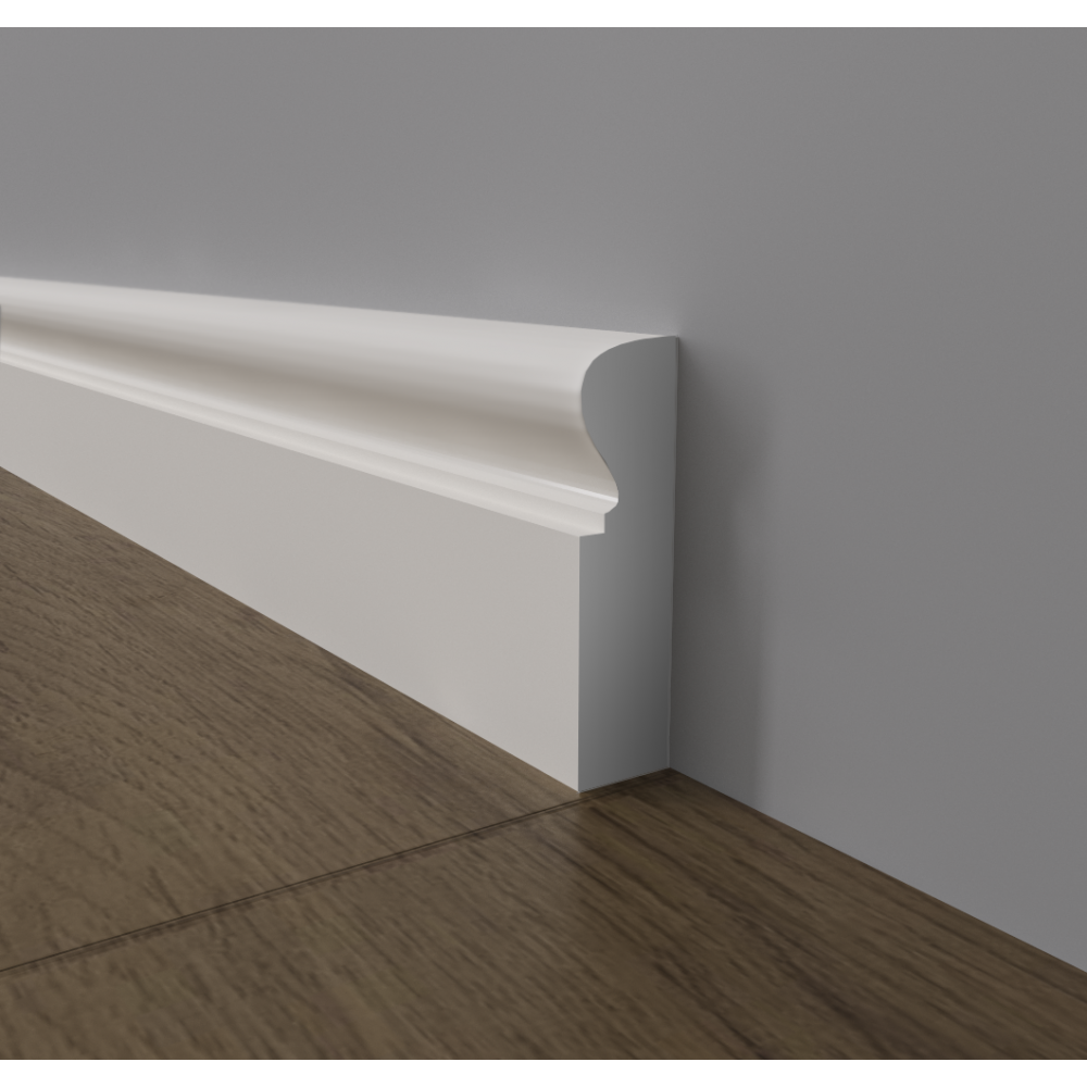 Плинтус Verdi 8 см массив ясеня