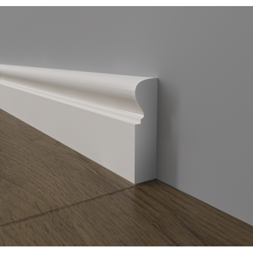 Плинтус Verdi 8 см массив ясеня