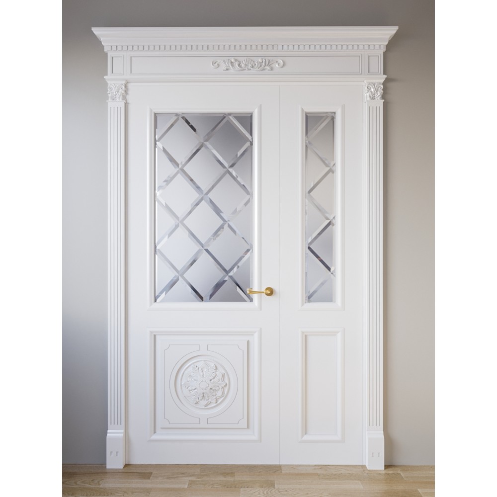 One-and-a-half interior doors Lusso 1 solid wood