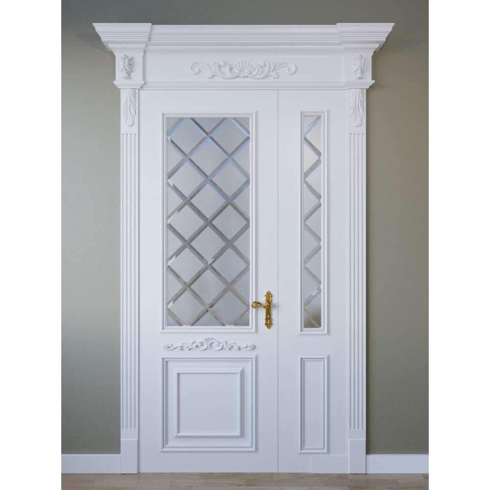 One-and-a-half interior doors Lorenzo Lusso 1 solid wood