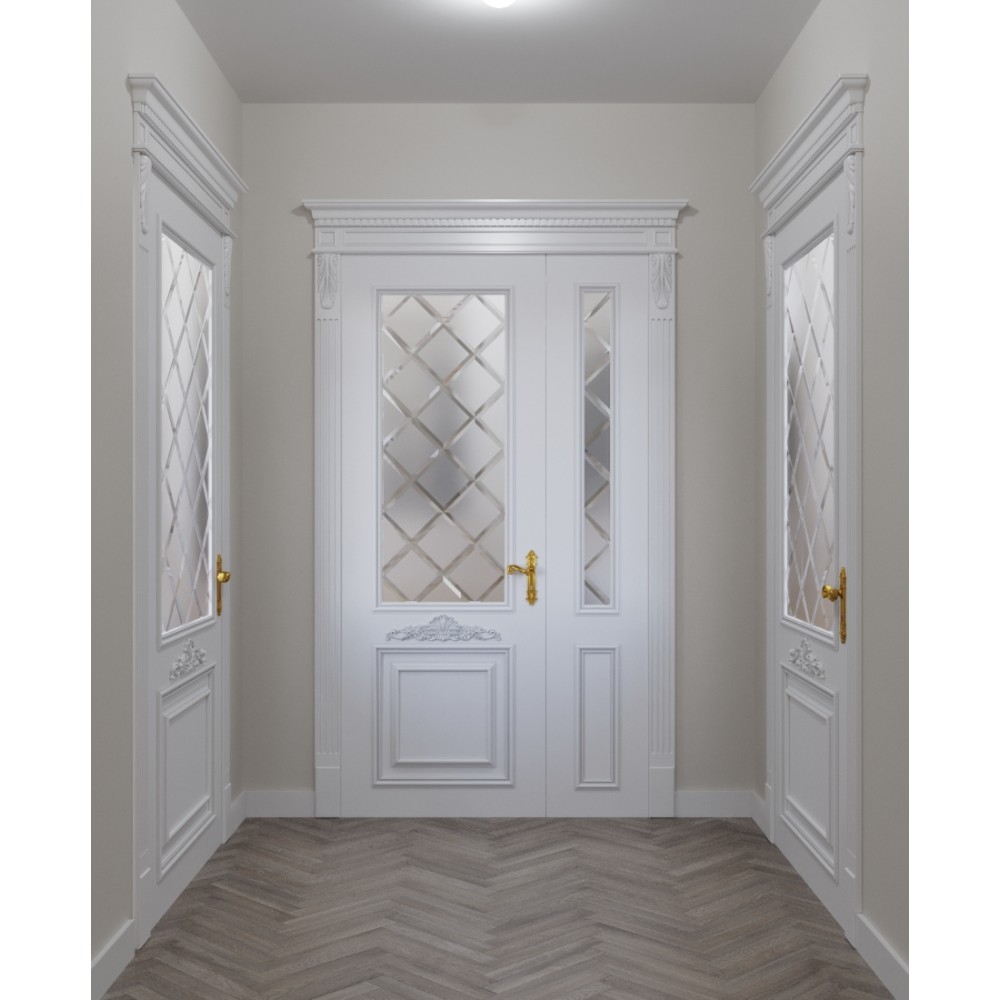 One-and-a-half interior doors Lorenzo 1 solid wood