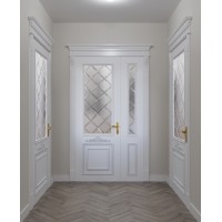 One-and-a-half interior doors Lorenzo 1 solid wood