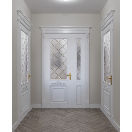 One-and-a-half interior doors Lorenzo 1 solid wood
