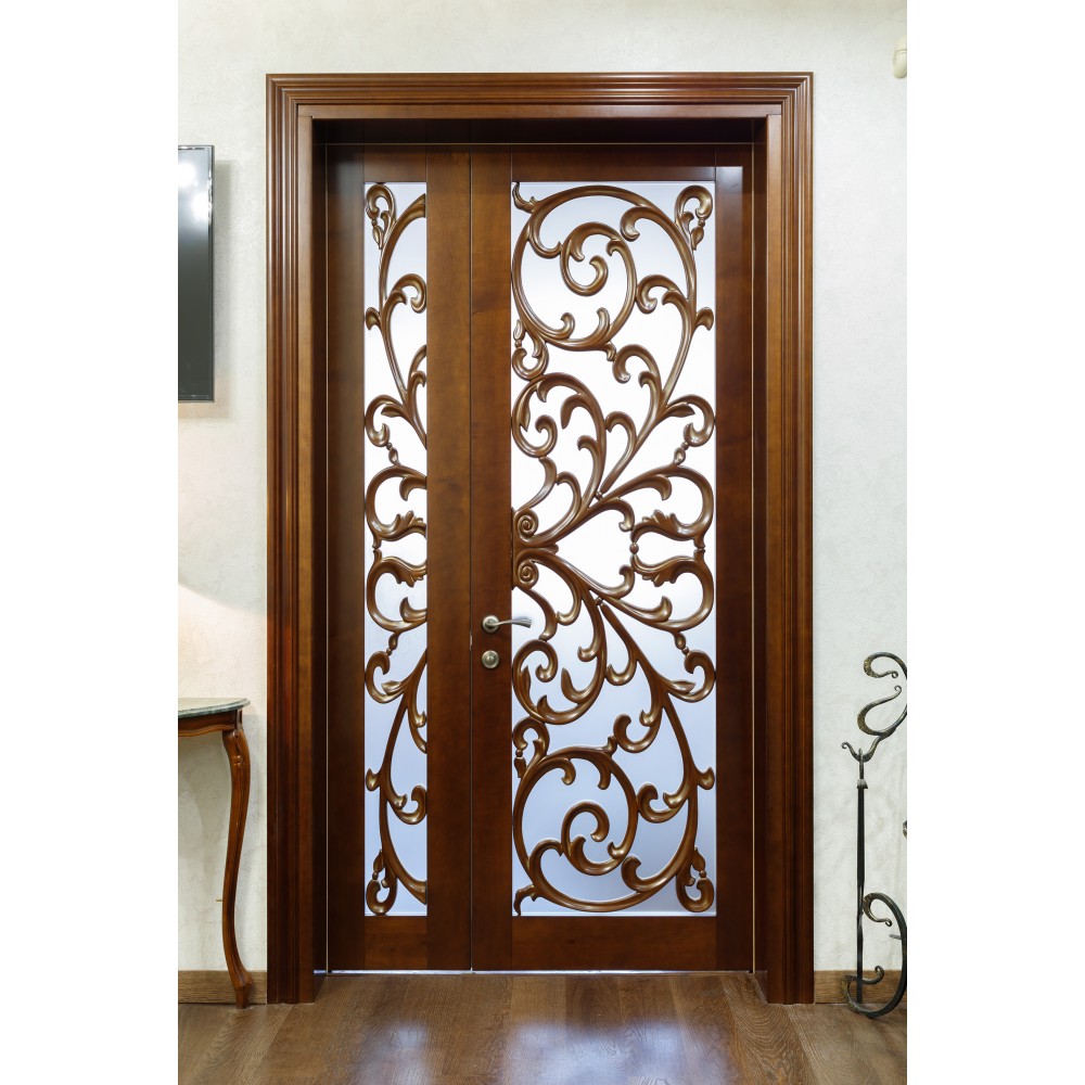 One-and-a-half interior doors Verona 1 solid wood