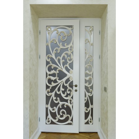 One-and-a-half interior doors Verona 1 solid wood