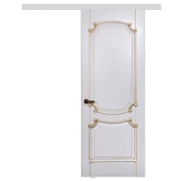 Barocco 3 solid wood sliding interior doors