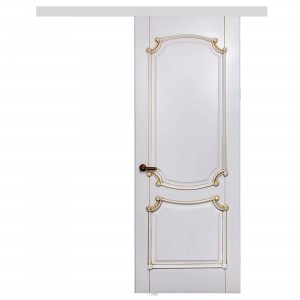 Barocco 3 solid wood sliding interior doors