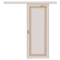 Classic solid wood sliding interior doors