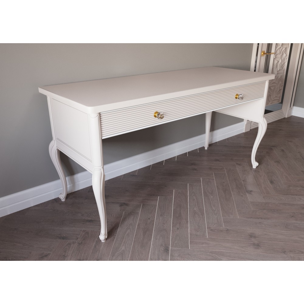 Writing desk made of solid wood