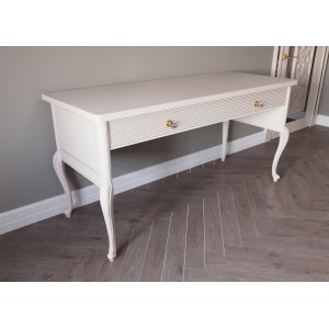 Writing desk made of solid wood