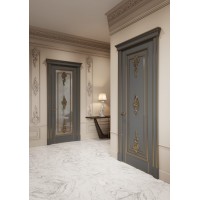 Insolito 2 interior doors made of solid alder. Photo 1