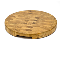 Cutting board 50x5 cm end round manufactured by Casa Verdi. Photo 1