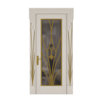 Casa Verdi Art Deco interior doors made of solid alder. Photo 1