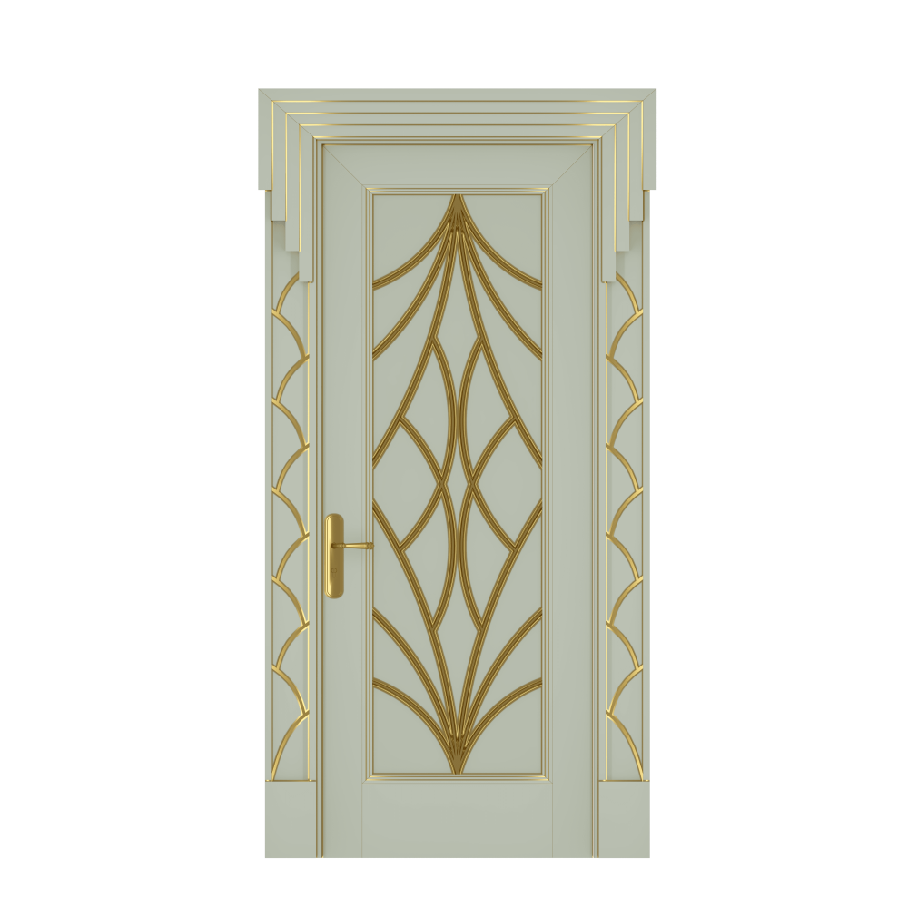 Casa Verdi Art Deco interior doors made of solid alder