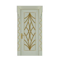 Casa Verdi Art Deco interior doors made of solid alder. Photo 1
