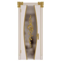 Casa Verdi Art Deco interior doors made of solid alder. Photo 1