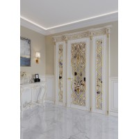 Casa Verdi Art Deco interior doors made of solid alder. Photo 1