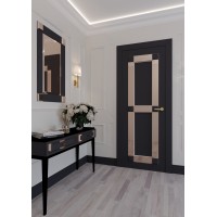 Casa Verdi Art Deco interior doors made of solid alder. Photo 1