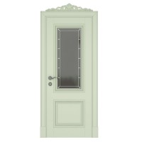 Межкомнатные двери Lorenzo 17 из массива дерева. Photo 1