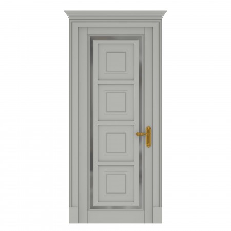 Межкомнатные двери Lorenzo Premium 3 из массива дерева  - Фото 1