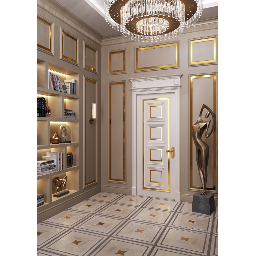 Двери Lorenzo Premium 2 из массива вишни