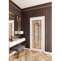 Межкомнатные двери Linea 1 из массива ясеня. Photo 1