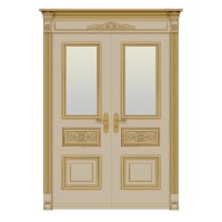 Casa Verdi Barocco 1 interior doors made of solid alder. Photo 1