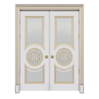 Casa Verdi Barocco 1 interior doors made of solid alder. Photo 1