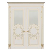 Casa Verdi Barocco 1 interior doors made of solid alder. Photo 1