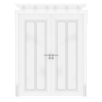 Casa Verdi Barocco 1 interior doors made of solid alder. Photo 1